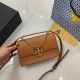 Brown Casual Street Letter Chains Bags
