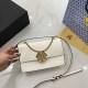 White Casual Street Letter Chains Bags