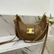 Light Coffee Casual Street Geometric Patchwork Zipper Bags