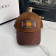 Brown Street Daily Letter Patchwork Hat