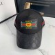Black Street Daily Letter Patchwork Hat
