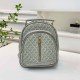 Light Gray Street Daily Letter Zipper Bags