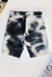 Black Sportswear Print Patchwork