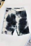 Black Sportswear Print Patchwork
