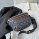 Blue Street Daily Letter Patchwork Zipper Bags