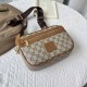 Khaki Street Daily Letter Zipper Bags