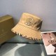 Khaki Casual Simplicity Embroidery Patchwork Hat