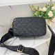 Black Street Simplicity Geometric Zipper Bags