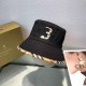 Black Casual Simplicity Embroidery Patchwork Hat