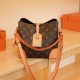 Brown Street Elegant Letter Patchwork Bags