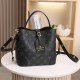 Black Street Elegant Letter Patchwork Bags