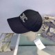 Black Street Simplicity Geometric Rhinestone Hat