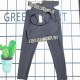 Black Simplicity Figure Geometric Patchwork Swimwears