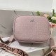 Pink Casual Simplicity Letter Zipper Bags
