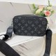 Black Street Letter Zipper Bags