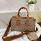 Brown Street Elegant Geometric Zipper Bags