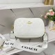 White Casual Simplicity Letter Zipper Bags