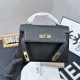 Black Casual Simplicity Solid Patchwork Bags
