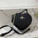 Black Street Simplicity Letter Chains Zipper Bags