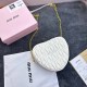 White Sweet Simplicity Letter Chains Zipper Bags