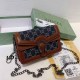 Blue Street Letter Patchwork Chains Bags