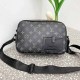 Black Street Simplicity Letter Zipper Bags