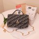 Black Gray Daily Simplicity Letter Chains Bags