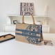Blue Daily Simplicity Letter Patchwork Bags