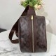 Brown Hazel Street Geometric Zipper Bags