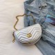 Silver Casual Simplicity Letter Chains Bags