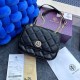 Black Casual Simplicity Letter Patchwork Chains Bags