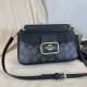 Black Street Simplicity Letter Patchwork Bags