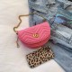 Rose Red Casual Simplicity Letter Chains Bags
