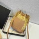 Yellow Street Patchwork Draw String Bags