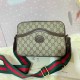 Khaki Street Letter Patchwork Zipper Bags