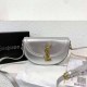 Silver Daily Simplicity Letter Patchwork Bags