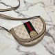 Khaki Street Letter Patchwork Bags