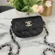 Black Daily Simplicity Letter Chains Bags