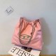 Pink Casual Simplicity Geometric Chains Bags