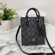 Black Street Simplicity Letter Patchwork Bags