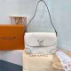 White Casual Simplicity Letter Patchwork Bags