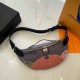 Tangerine Red Street Letter Patchwork Zipper Bags(Without Box)