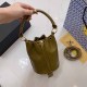 Green Street Simplicity Letter Plaid Draw String Bags