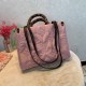 Pink Casual Letter Patchwork Bags