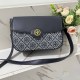 Navy Blue Casual Simplicity Letter Patchwork Bags