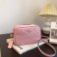 Pink Daily Simplicity Letter Zipper Bags