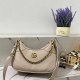 Khaki Casual Simplicity Letter Chains Zipper Bags