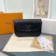 Black Casual Simplicity Letter Patchwork Bags