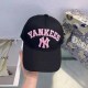 Black Street Simplicity Letter Embroidered Hat
