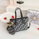 Black Elegant Letter Zipper Bags